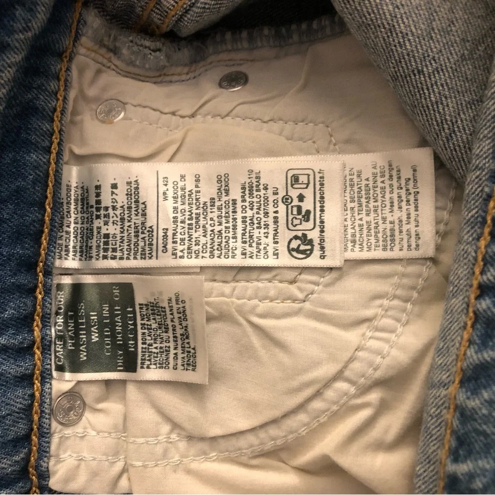 Levis straight leg